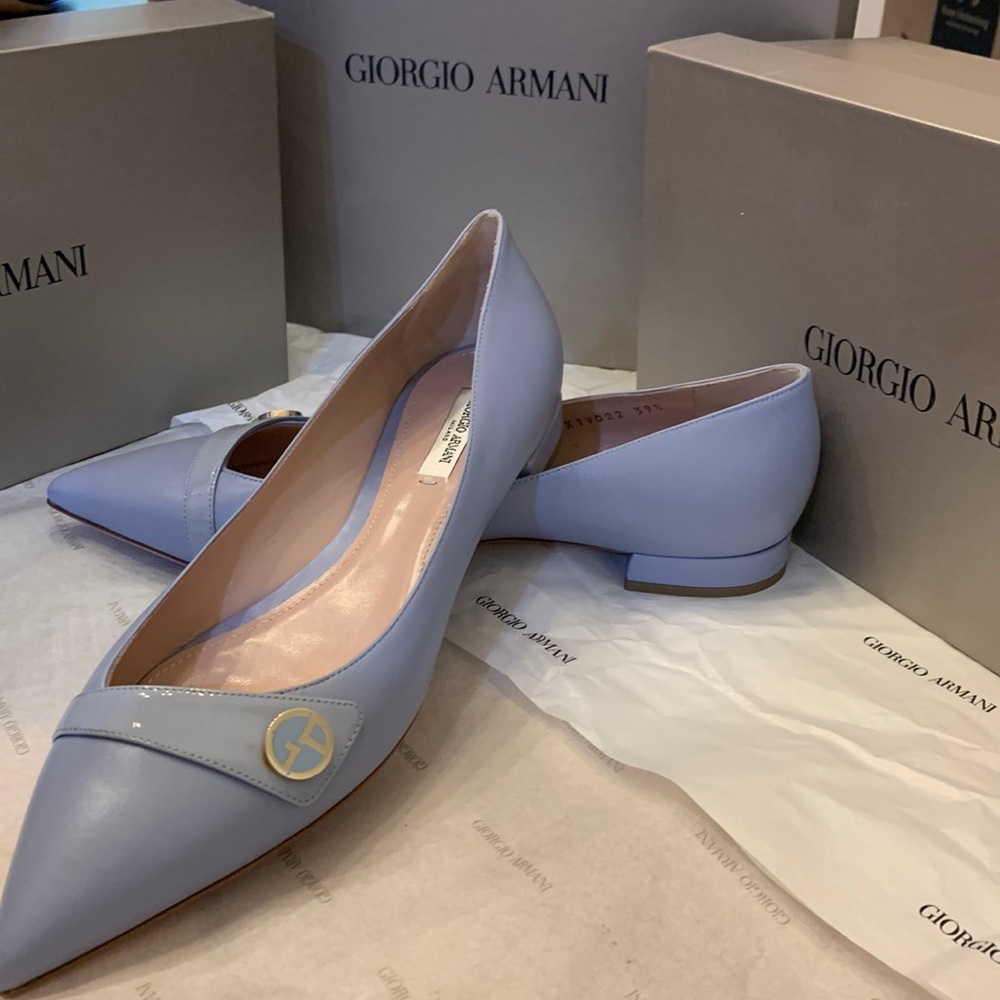 NWT Giorgio Armani Ballet Flat